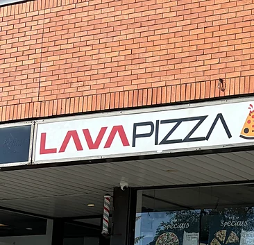 Lava Pizza storefront in Fenworth Place, Hamilton Mountain